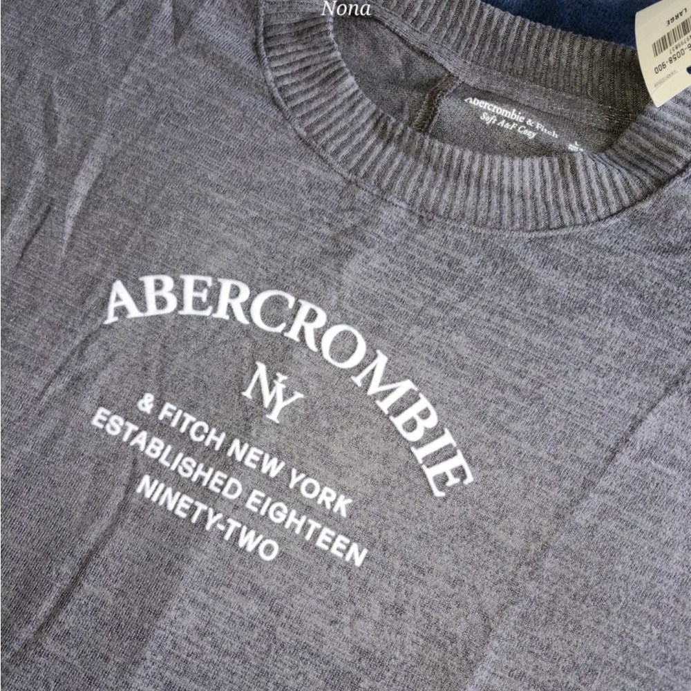Abercrombie and Fitch Boyfriend Tee size Large NWT - Picture 3 of 5